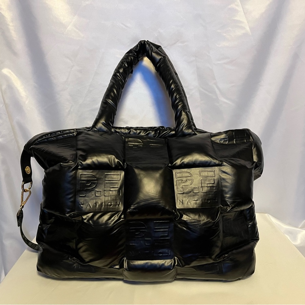 PE Nation Puffer Gym Bag